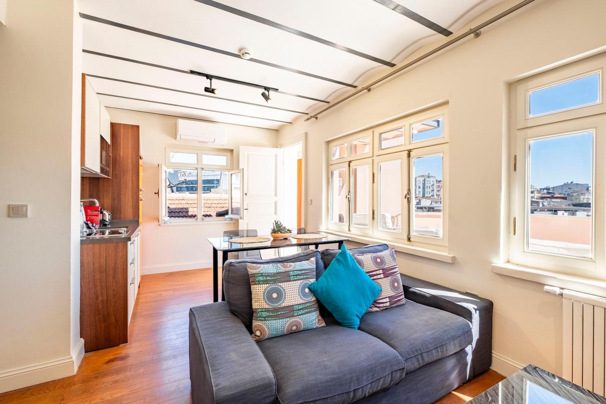 Homie Suites - Turna Residences In Cihangir 이스탄불 외부 사진