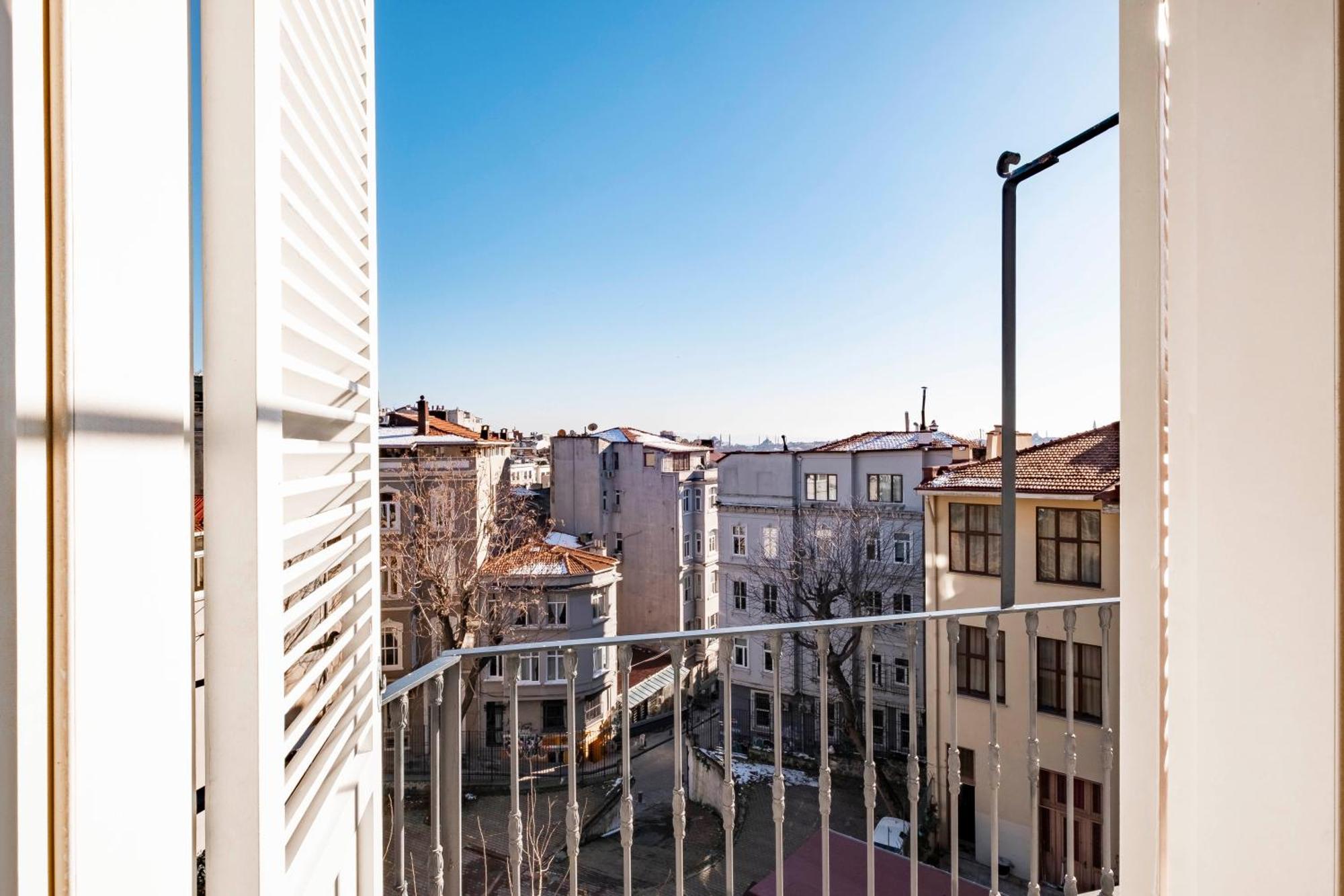 Homie Suites - Turna Residences In Cihangir 이스탄불 외부 사진