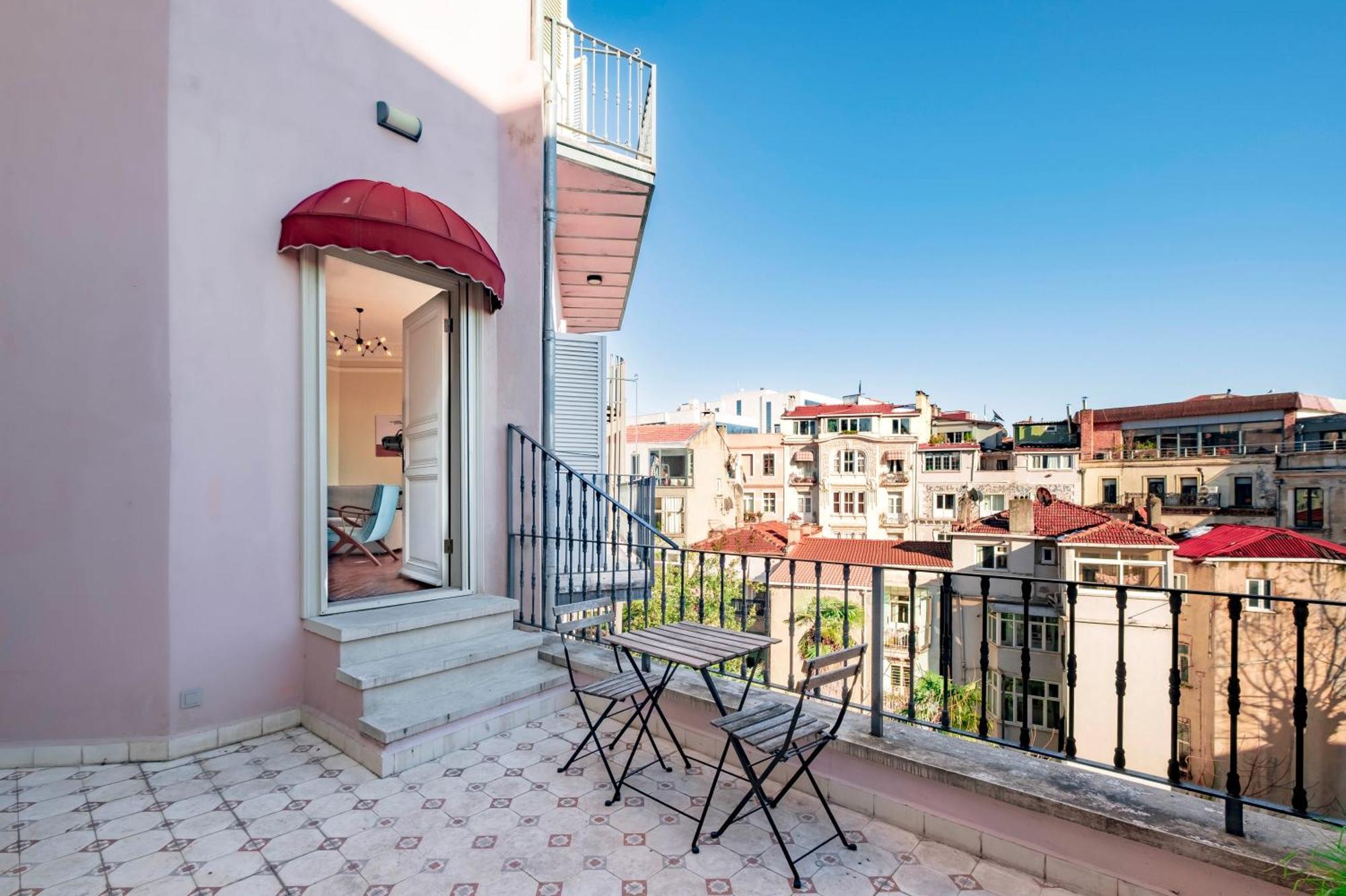 Homie Suites - Turna Residences In Cihangir 이스탄불 외부 사진