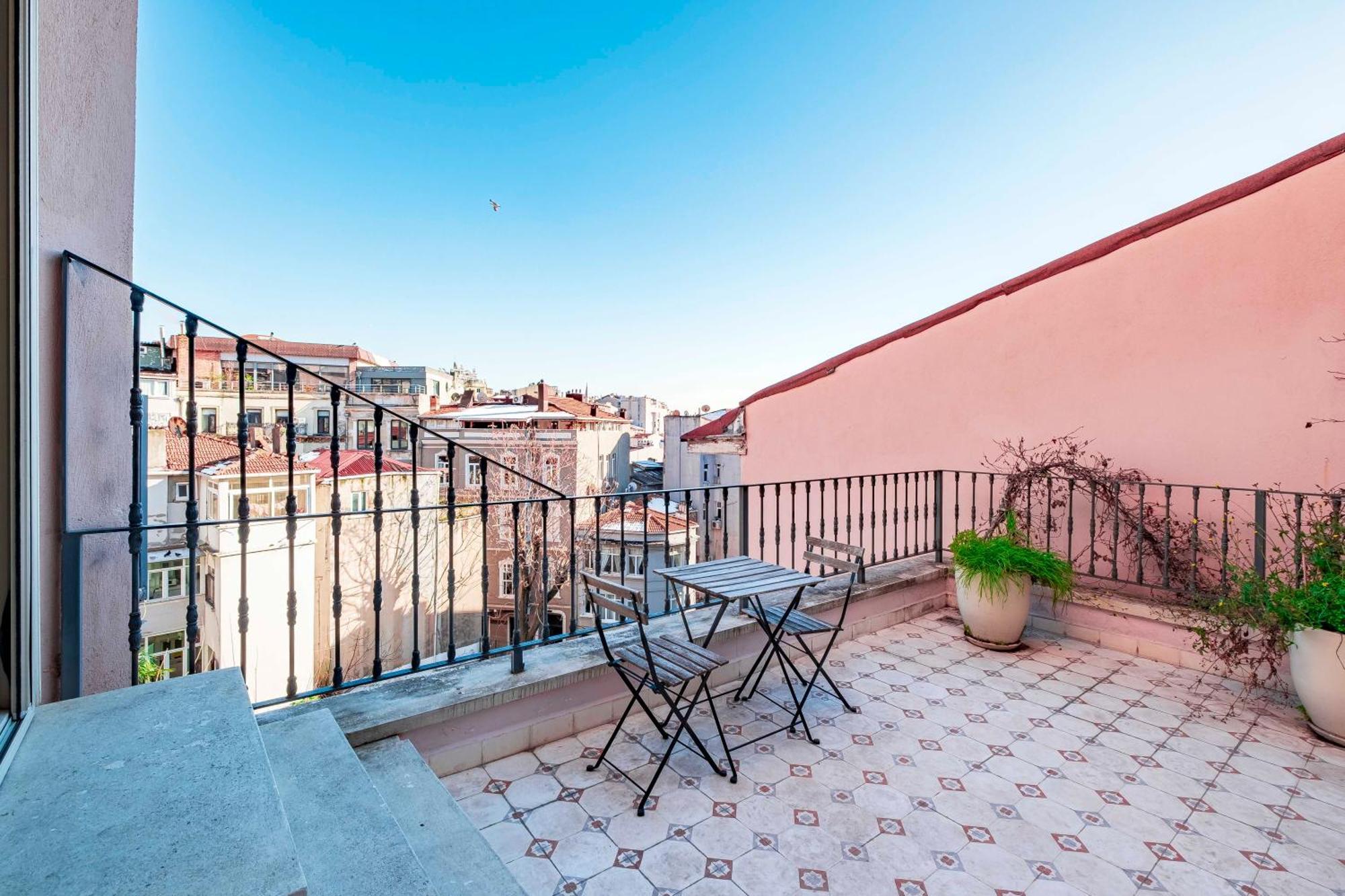 Homie Suites - Turna Residences In Cihangir 이스탄불 외부 사진